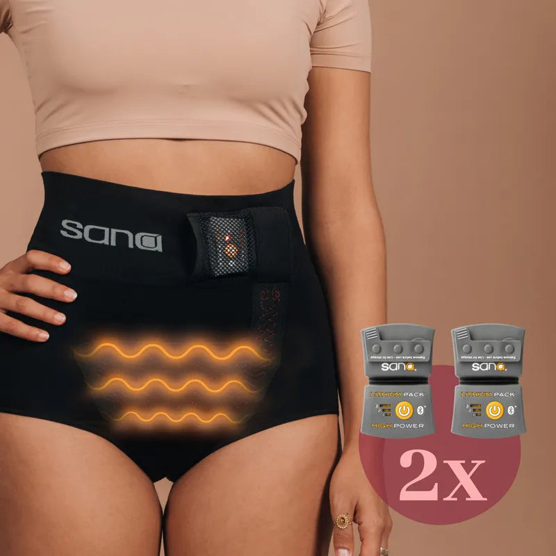 sana heat shorts mit 2 Akkus