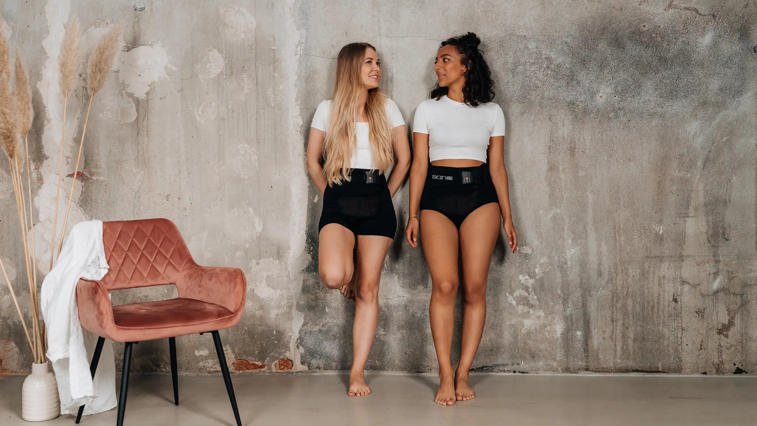 sana panties und sana shorts mit unseren zwei models